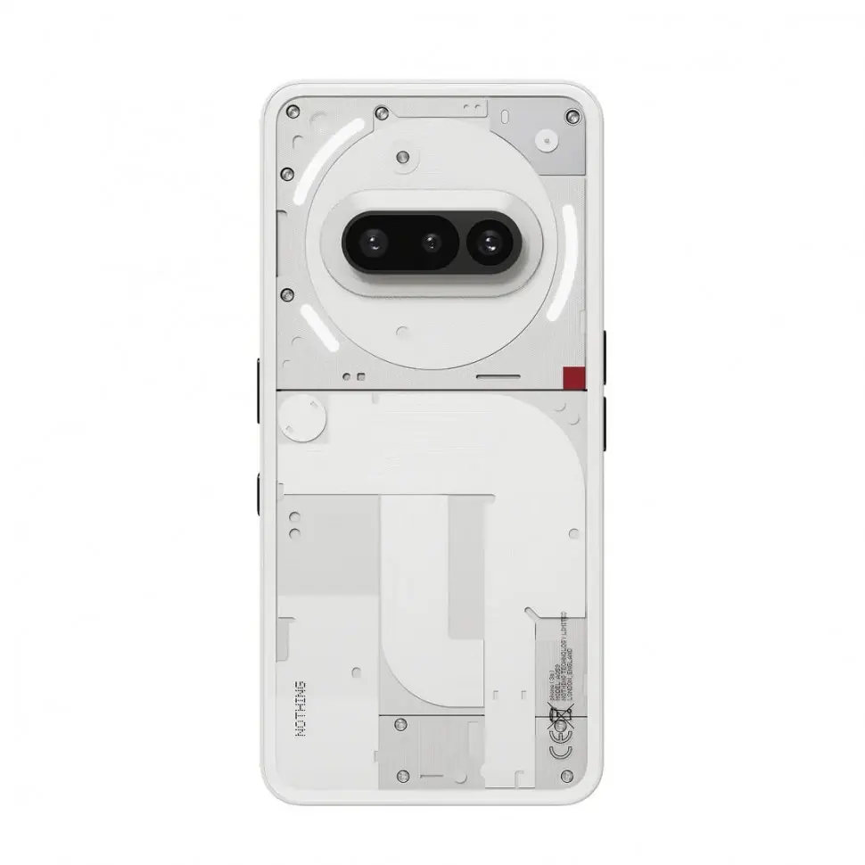 Смартфон Nothing Phone (3a) 12/256Gb White (Белый)