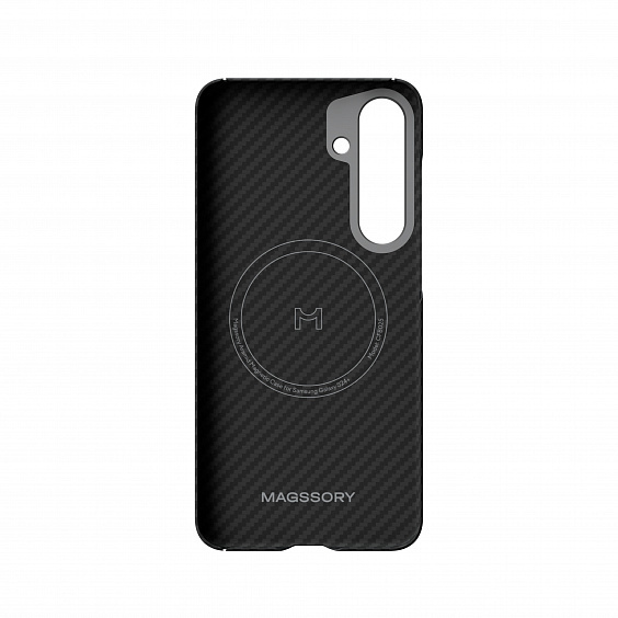Чехол Magssory Aramid Armor Case для Samsung Galaxy S24 Plus Black (Чёрный)