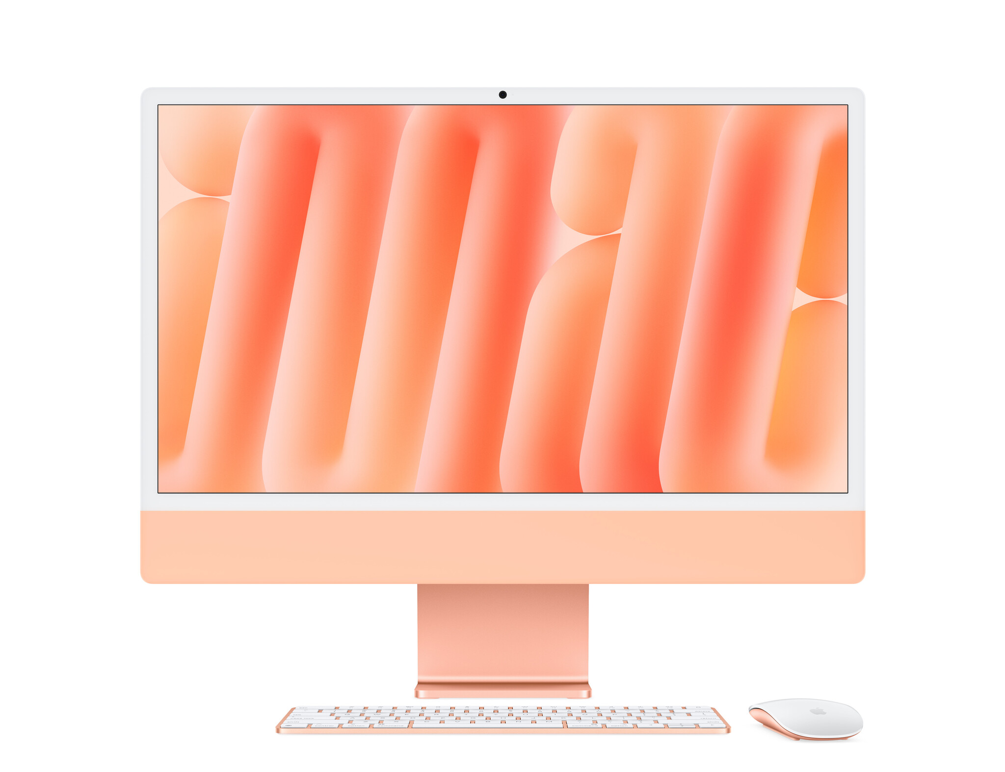 Моноблок Apple iMac M4, 2024, 16GB, 256GB, 8-CPU, 8-GPU, Orange (Оранжевый)