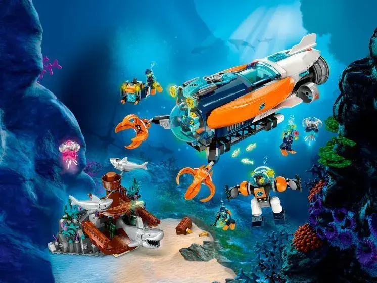 LEGO City Глубоководная исследовательская подводная лодка