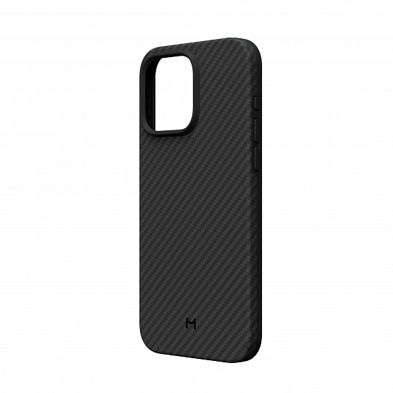 Чехол Magssory Aramid Armor Case для iPhone 15 Pro Max Black (чёрный)