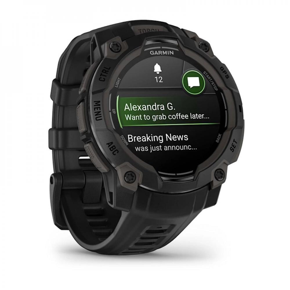 Garmin Instinct 3 45мм Amoled Black (Чёрный)