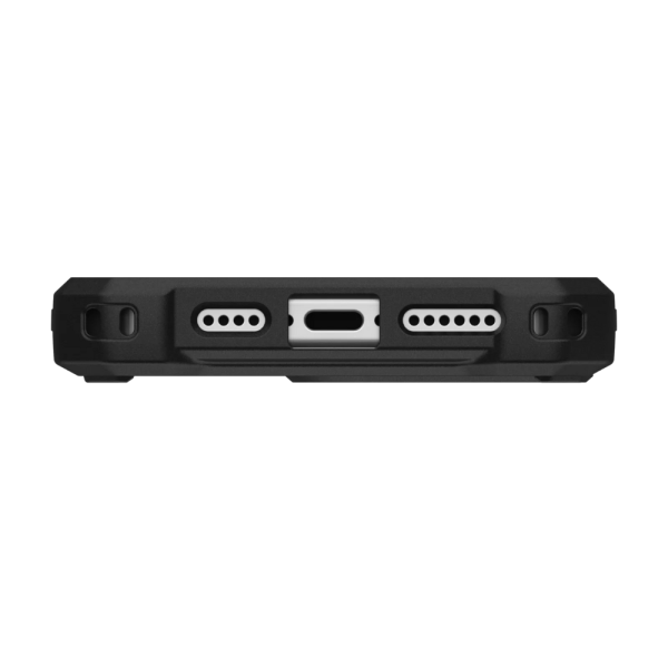 Чехол Uag Monarch Pro для iPhone 16 Pro Max, Чёрный с Красными Вставками