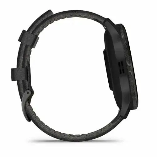 Умные часы Garmin Venu 3 Black Slate Leather Band