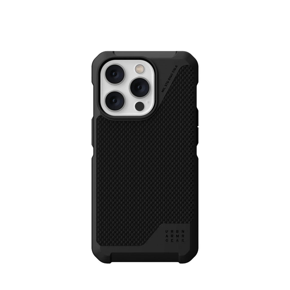 Чехол Uag Metropolis LT Kevlar Black (Чёрный Кевлар)