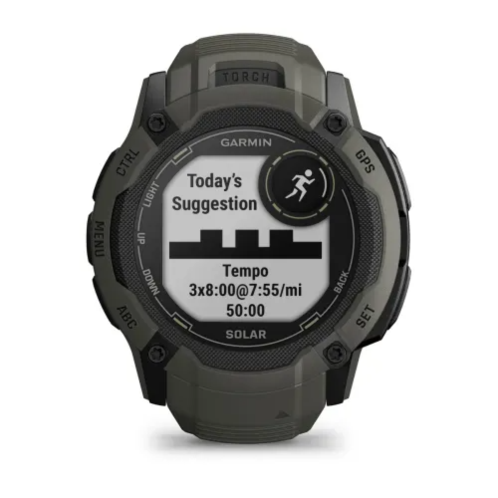 Garmin Instinct 2X Solar Moss (Тёмно-Зелёный)