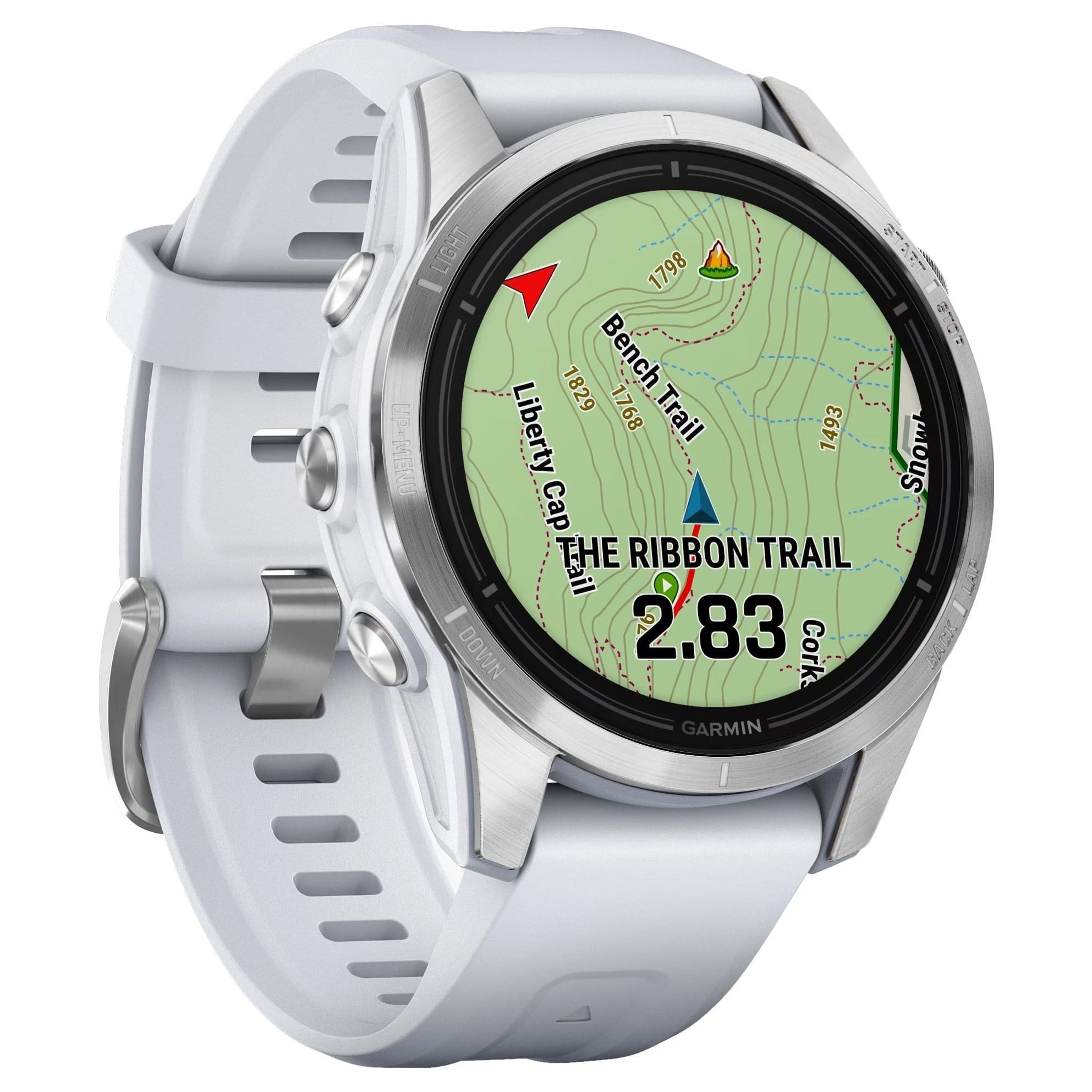 Умные часы Garmin Epix Pro (Gen 2) Standard Edition 42 mm Silver