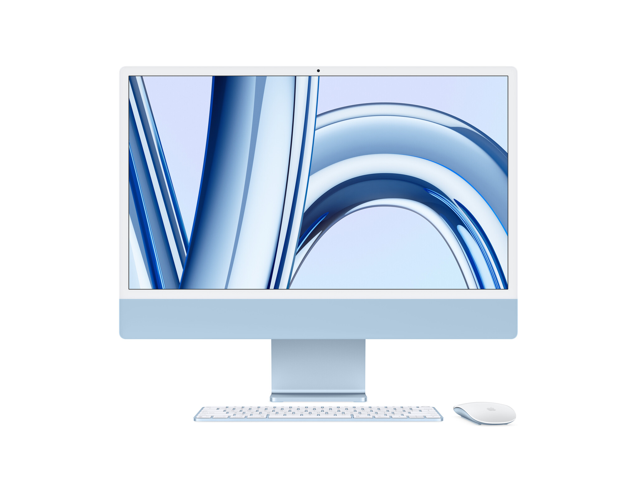 Apple iMac M3, 2023, 8GB, 256GB, 8-CPU, 10-GPU, Blue (Синий)