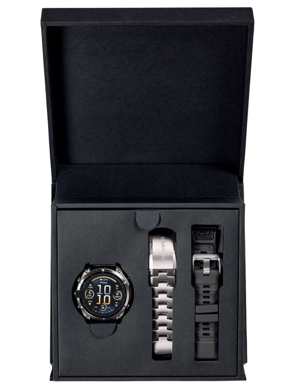 Умные часы Garmin Fenix 8 47mm Amoled Sapphire Titanium Graphite