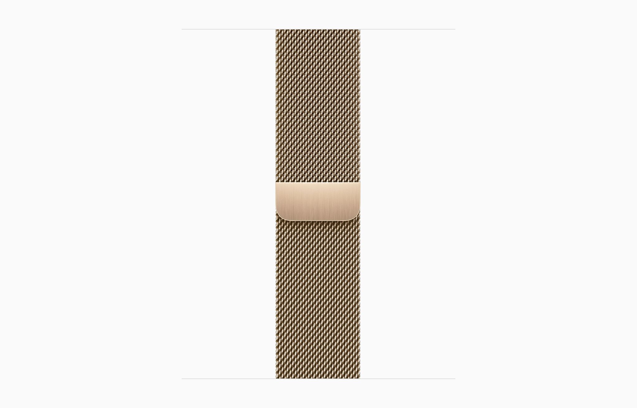 Apple Watch Series 9, 45 мм, корпус из нержавеющей стали в Gold, Milanese Loop gold