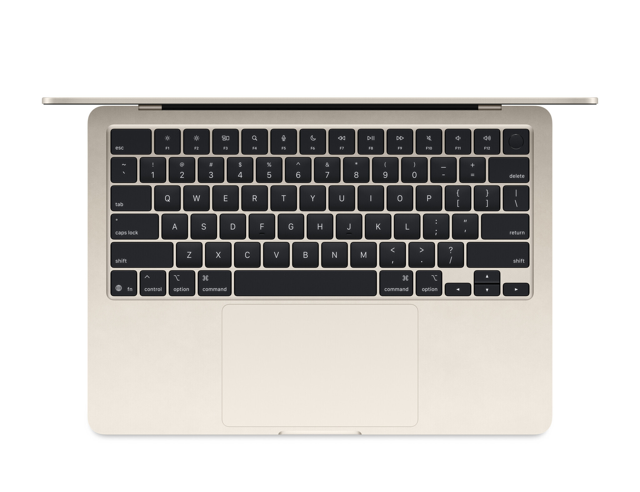 Apple MacBook Air 13 M4, 24GB, 512GB, 10-CPU, 10-GPU, Starlight (Сияющая звезда) [MC6A4]