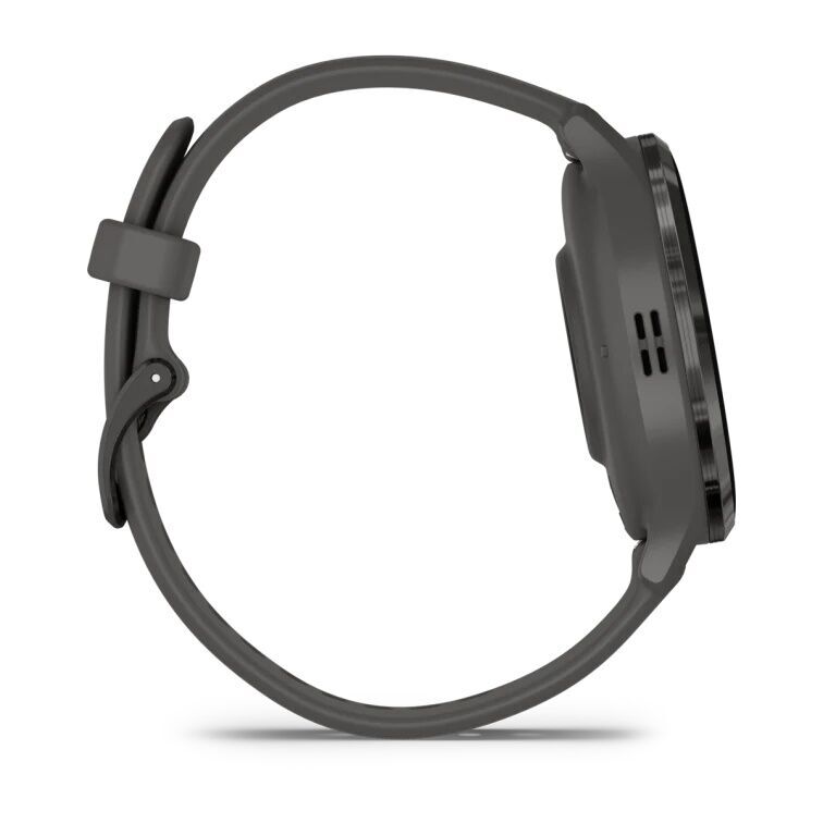 Умные часы Garmin VENU 3s Slate Pebble/Gray (Чёрный/Серый)