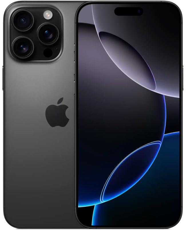 Смартфон Apple iPhone 16 Pro 128Gb Black Titanium (Чёрный Титан)