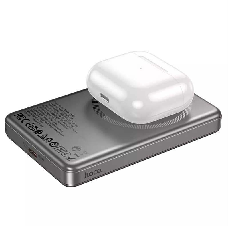Внешний аккумулятор Hoco Q26 5000 мАч Magsafe, Чёрный