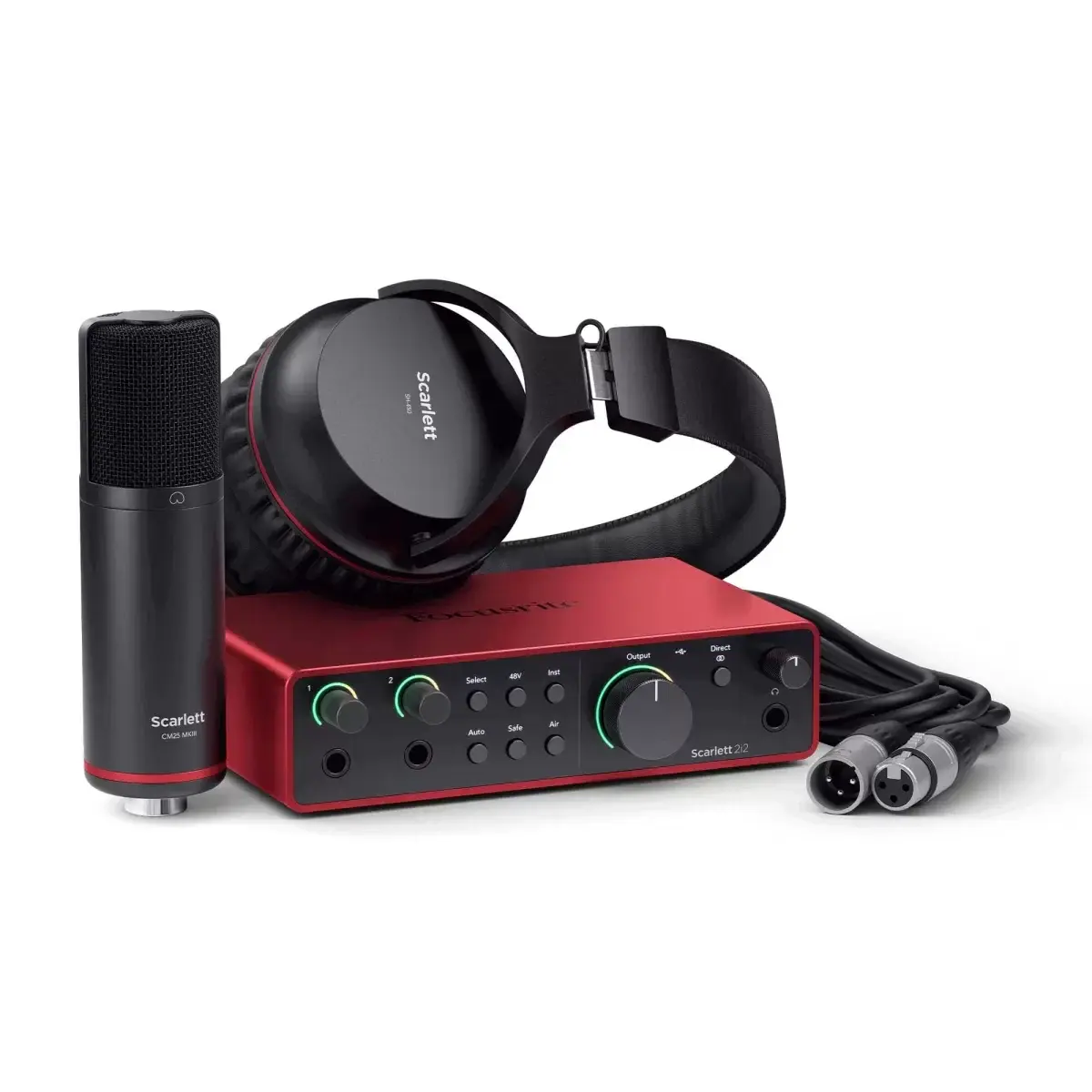 Внешняя звуковая карта Focusrite Scarlett 2i2 Studio 4rd Gen