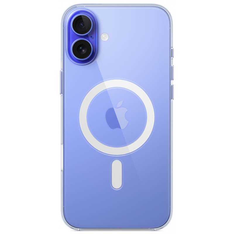 Прозрачный чехол для iPhone 16 Plus с MagSafe