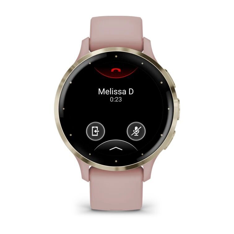 Умные часы Garmin VENU 3s Soft Gold Dust/Rose (Золотистый)