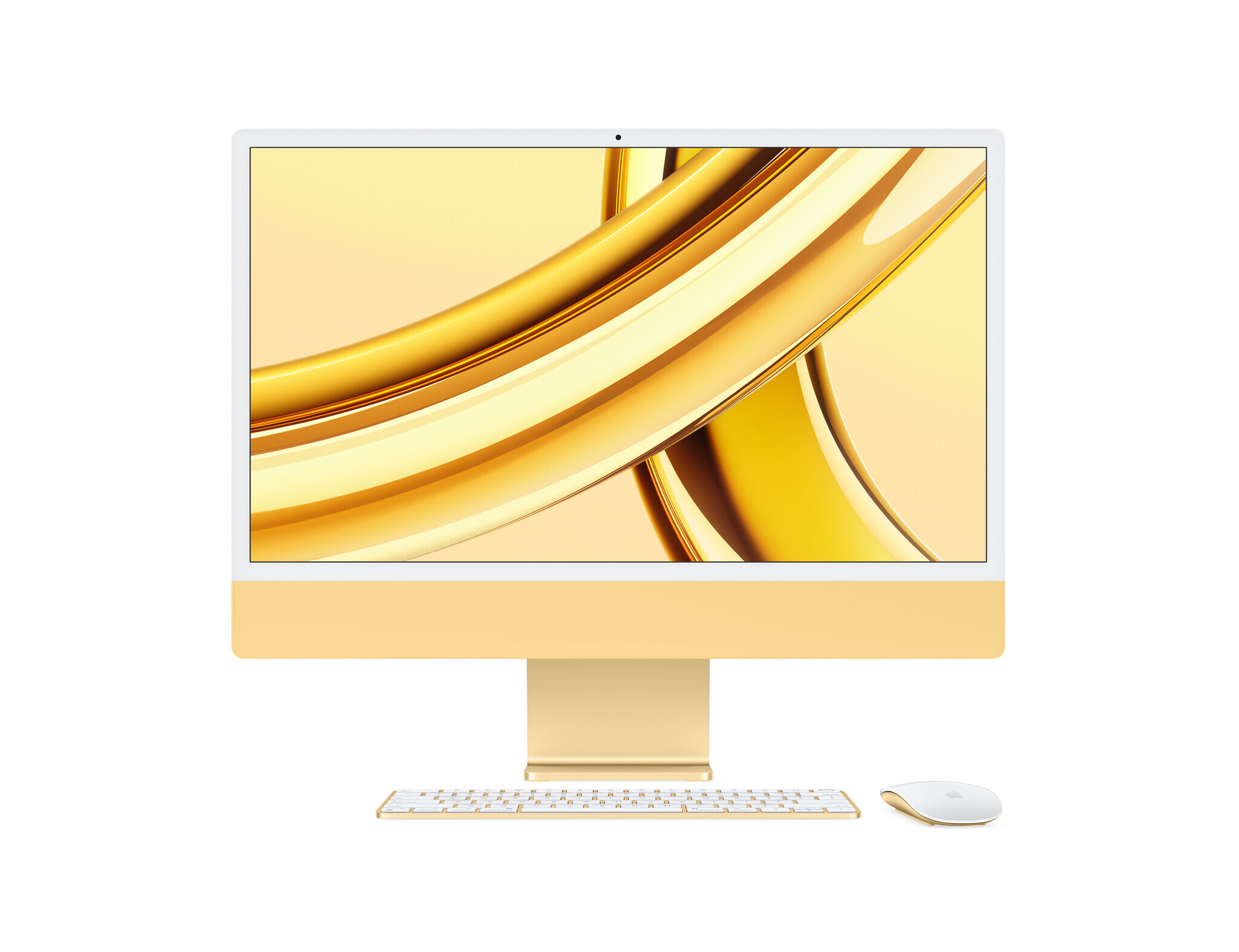 Apple iMac M3, 2023, 8GB, 512GB, 8-CPU, 10-GPU, Yellow (Жёлтый)