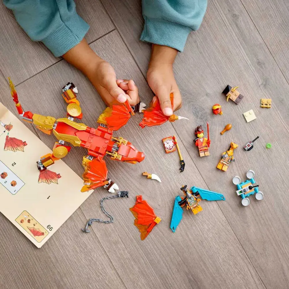 LEGO Ninjago Огненный дракон ЭВО Кая