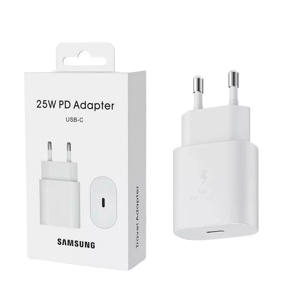Сетевое зарядное устройство Samsung 25W Белый