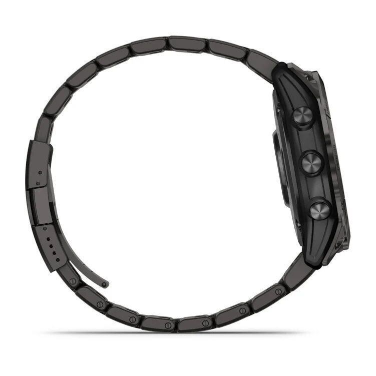 Умные часы Garmin Fenix 7X Pro Sapphire Solar Carbon Grey Titanium