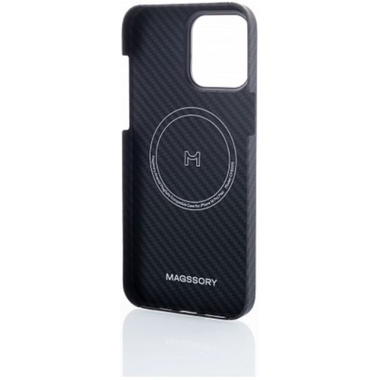 Чехол Magssory Aramid Armor Case для iPhone 15 Black (чёрный)