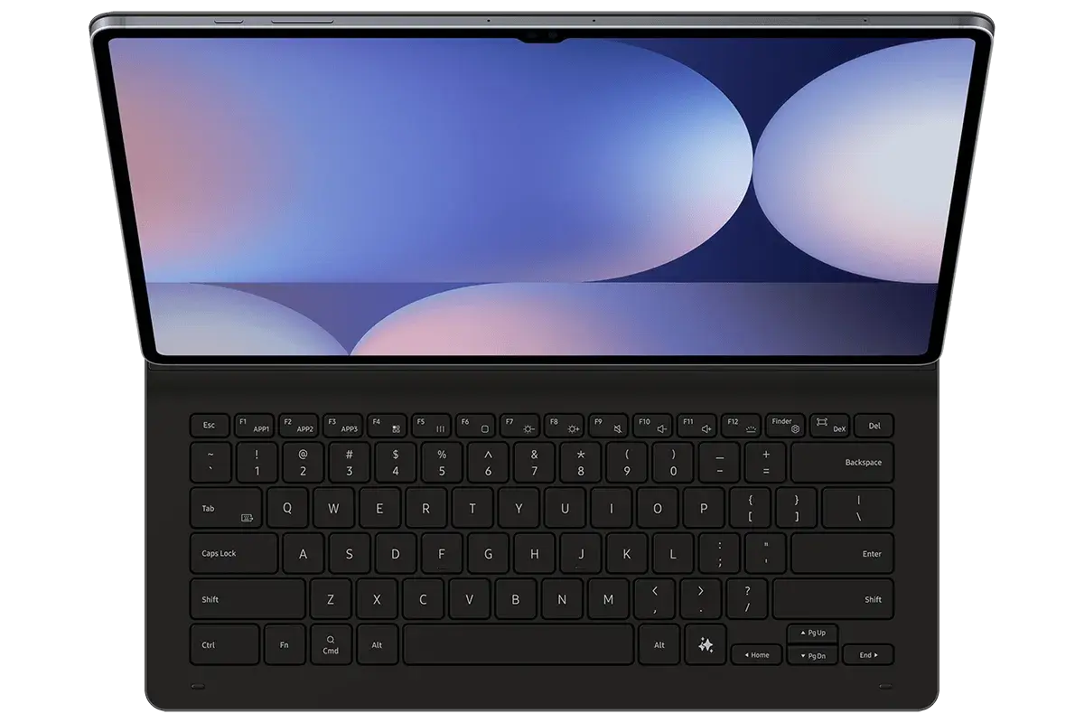 Чехол-клавиатура Samsung Book Cover Keyboard Slim (с клавишей AI) Tab S10 Ultra | S9 Ultra Black (Чёрный)