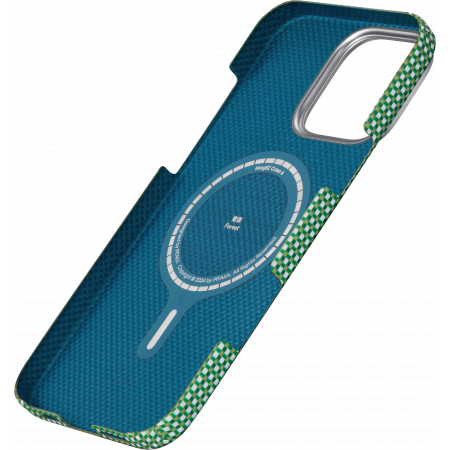 Чехол Pitaka MagEZ Ultra-Slim Case для iPhone 16 Pro Max, Forest Green (Зелёный)