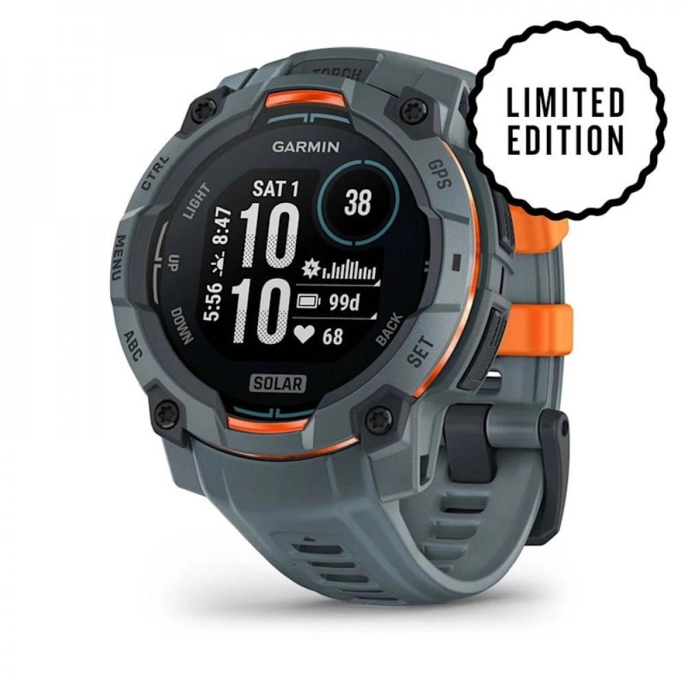 Garmin Instinct 3 45мм Solar Twilight (Серый)