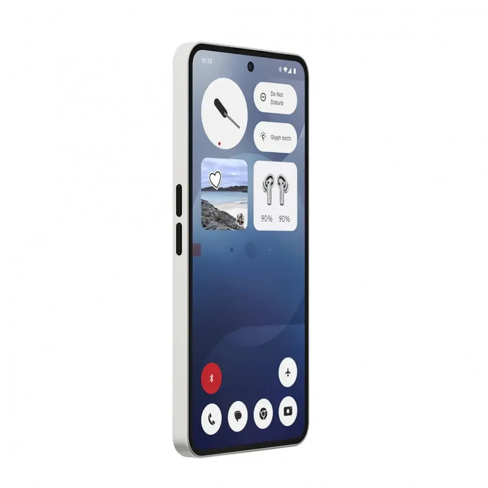 Смартфон Nothing Phone (3a) 8/128Gb White (Белый)