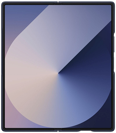 Чехол Силиконовый Samsung Silicon Case с S Pen Z Fold6 Синий
