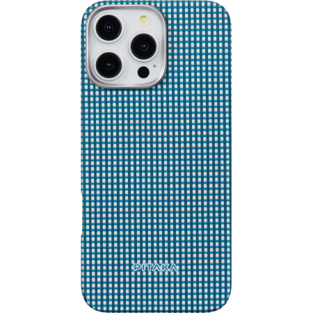 Чехол Pitaka MagEZ Ultra-Slim Case для iPhone 16 Pro Max, Ocean Blue (Голубой)