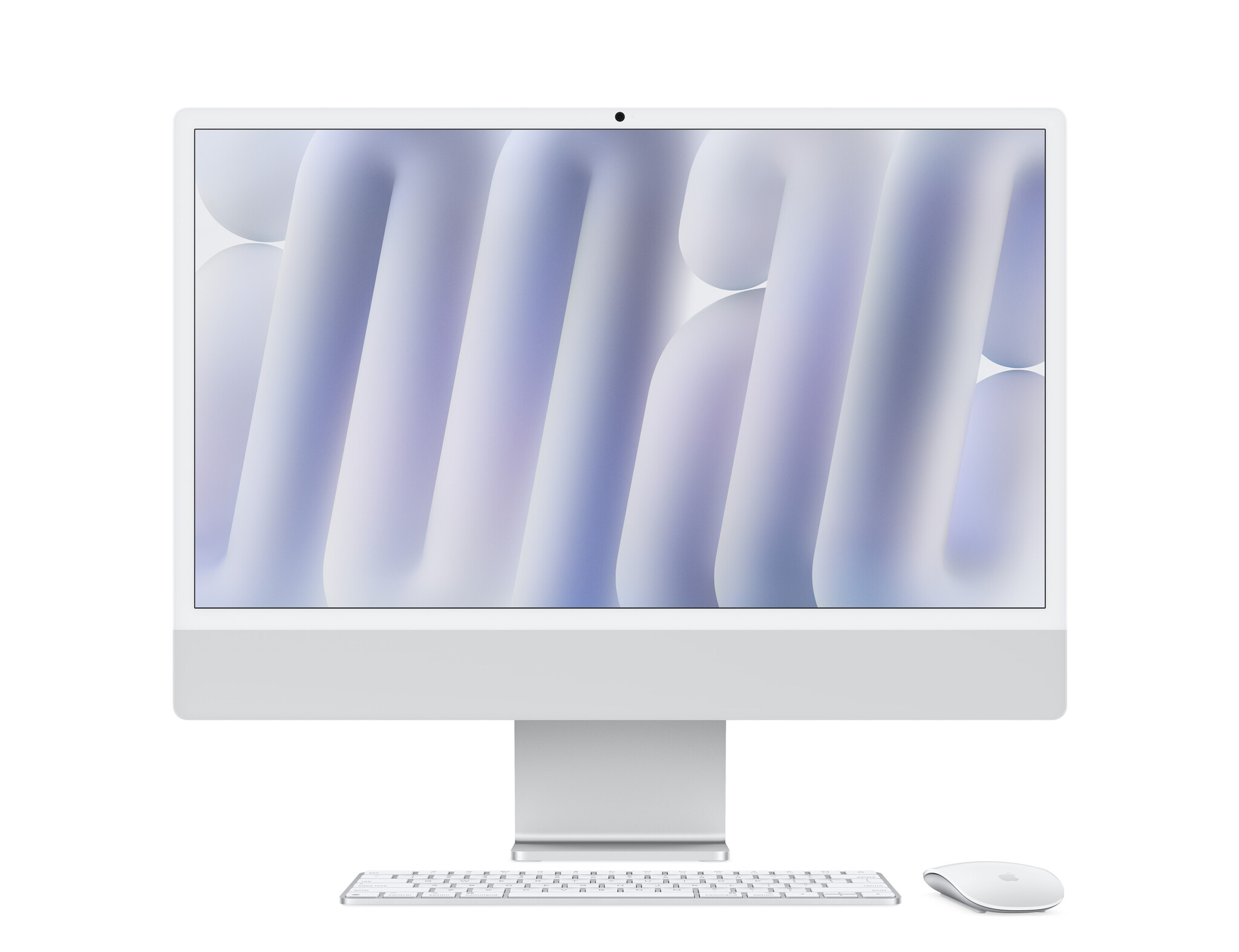 Моноблок Apple iMac M4, 2024, 16GB, 256GB, 8-CPU, 8-GPU, Silver (Серебристый)