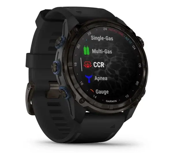 Умные часы Garmin DESCENT MK3i 51 mm Carbon Gray DLC with Black Silicone Band