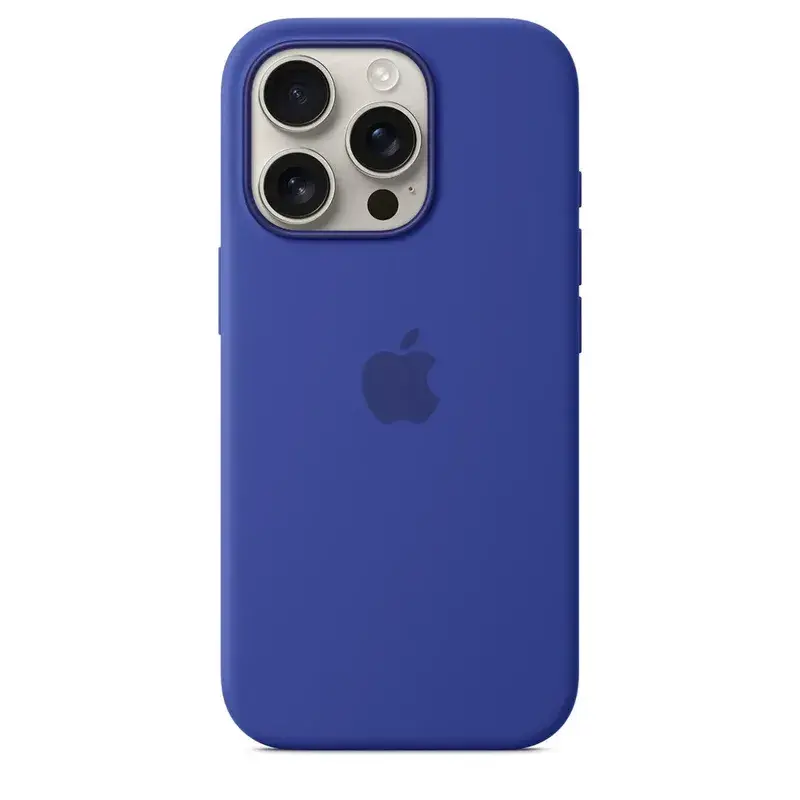 Силиконовый чехол для iPhone 16 Pro с MagSafe Ultramarine (Ультрамарин)
