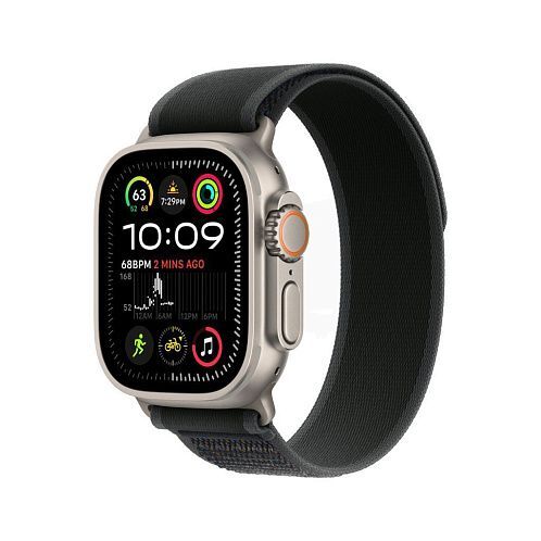 Apple Watch Ultra 2 49mm Titanium Case Trail Black