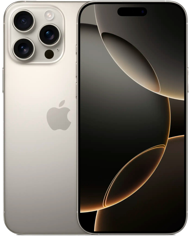 Смартфон Apple iPhone 16 Pro 128Gb Natural Titanium (Натуральный Титан)