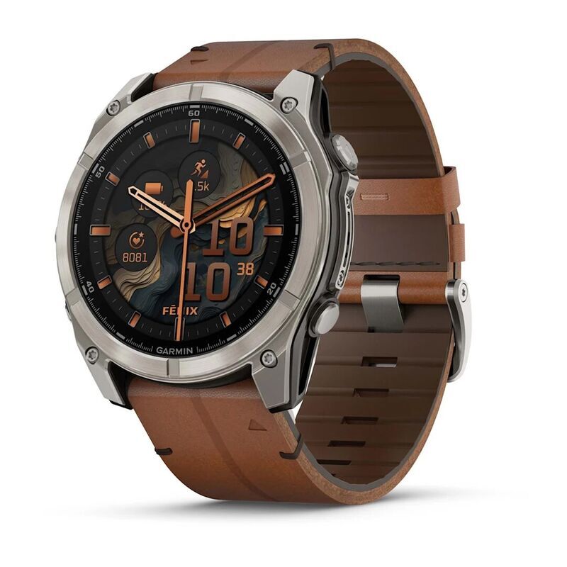 Умные часы Garmin Fenix 8 51mm Amoled Sapphire Titanium Graphite (Графитовый)