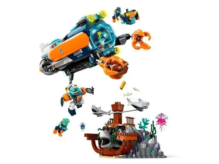 LEGO City Глубоководная исследовательская подводная лодка
