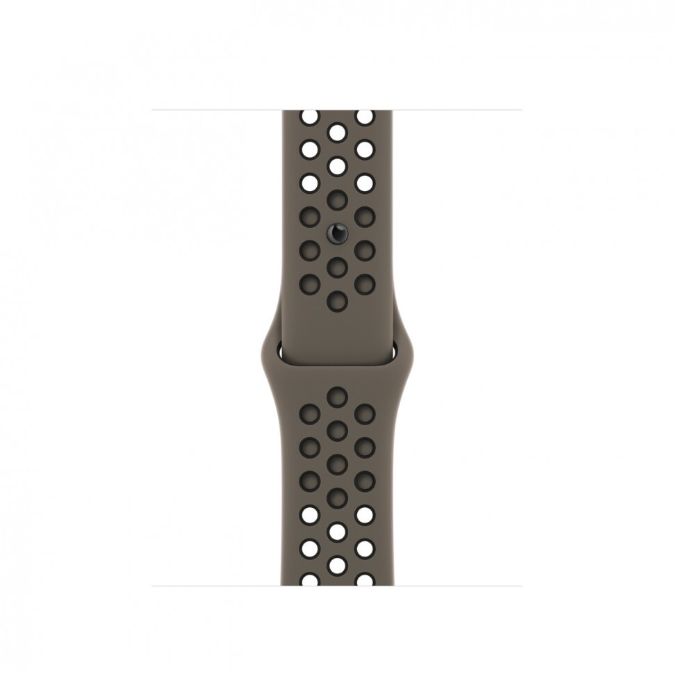 Оригинальный ремешок 40/41mm Olive Grey/Black Nike Sport Band S/M