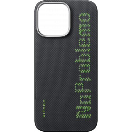 Чехол Pitaka Aries Tactile Woven Case для iPhone 16 Pro, NoProblemo