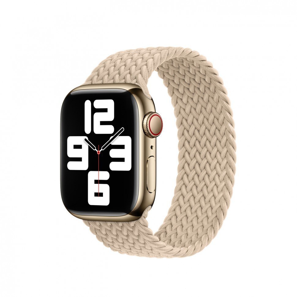 Оригинальный ремешок 40/41mm Beige Braided Solo Loop Size 4