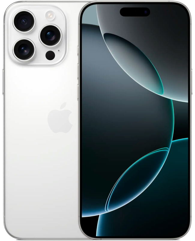 Смартфон Apple iPhone 16 Pro 128Gb White Titanium (Белый Титан)