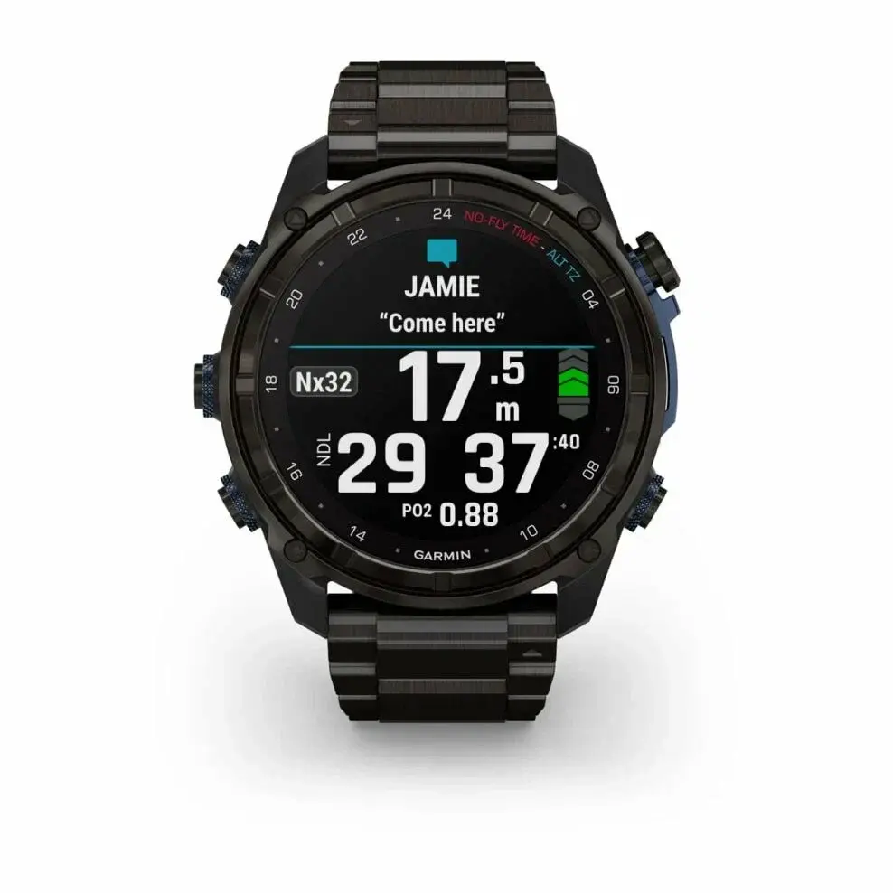 Умные часы Garmin DESCENT MK3i 51mm Carbon Gray DLC with Titanium Band
