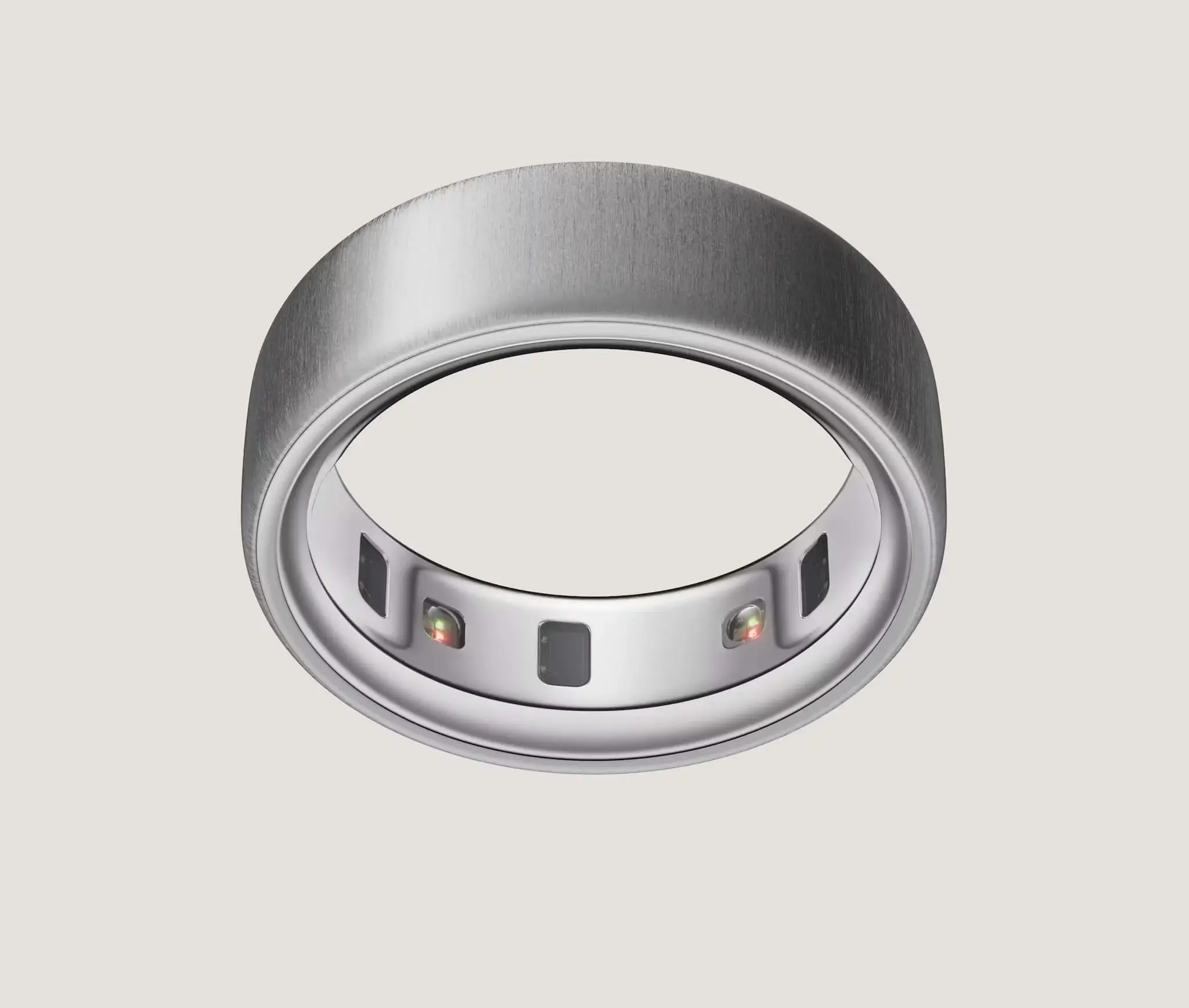 Умное кольцо Oura Ring Generation 4 Brushed Silver (Матовый Серебристый)