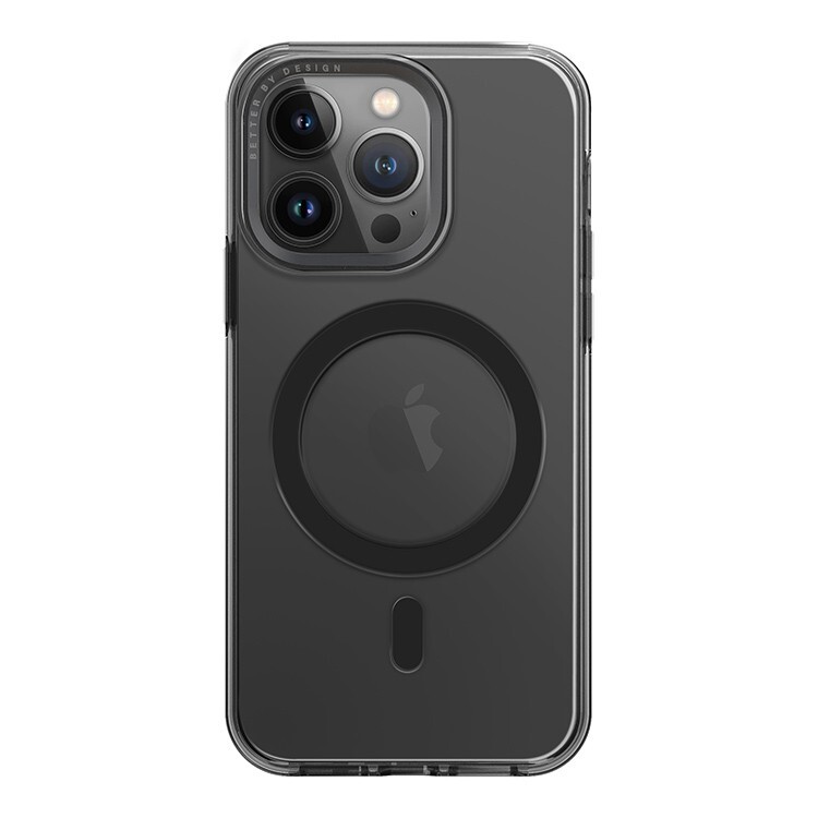 Чехол Uniq Calio для iPhone 15 Pro Max Grey (MagSafe) (Серый)