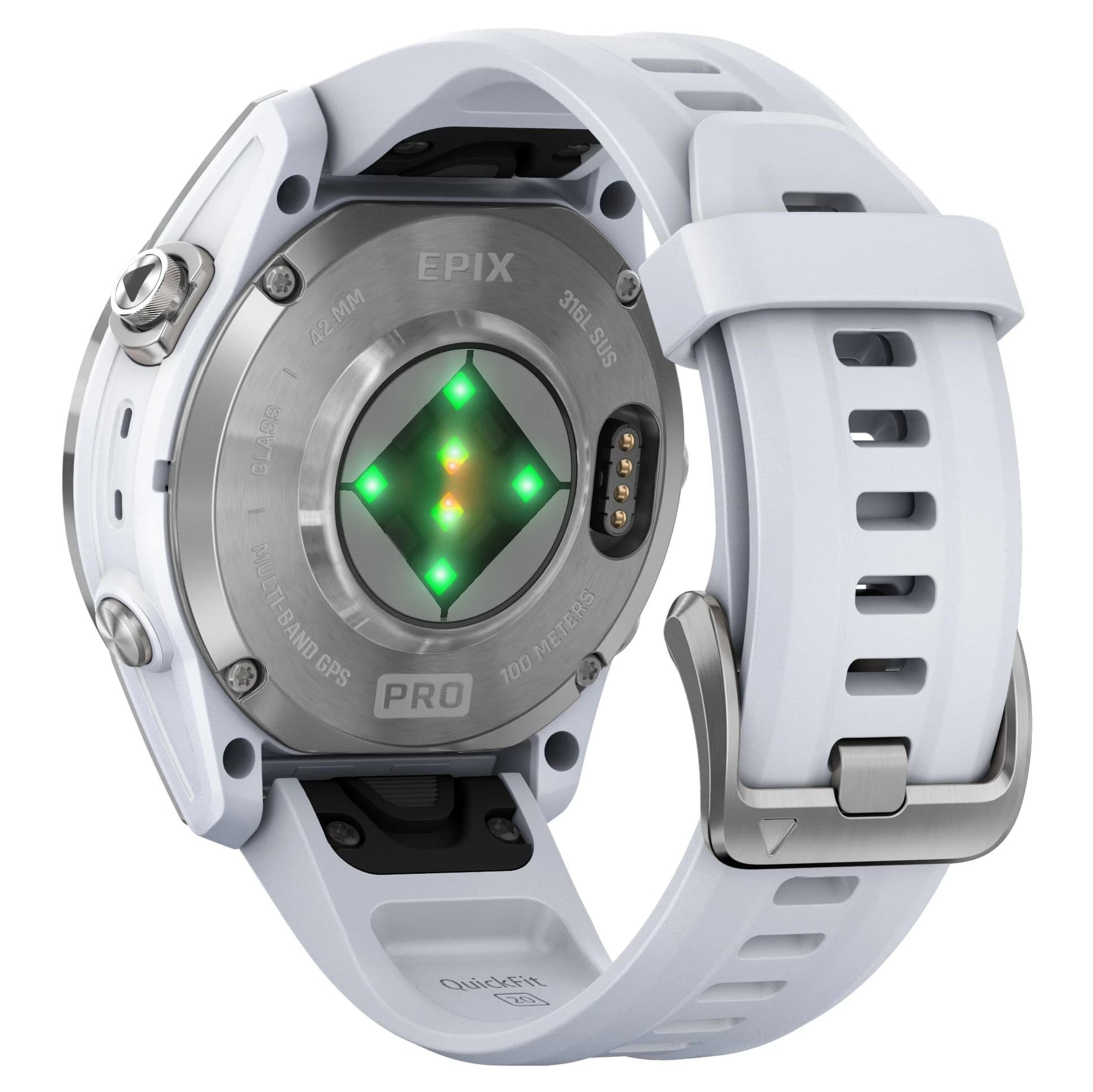 Умные часы Garmin Epix Pro (Gen 2) Standard Edition 42 mm Silver
