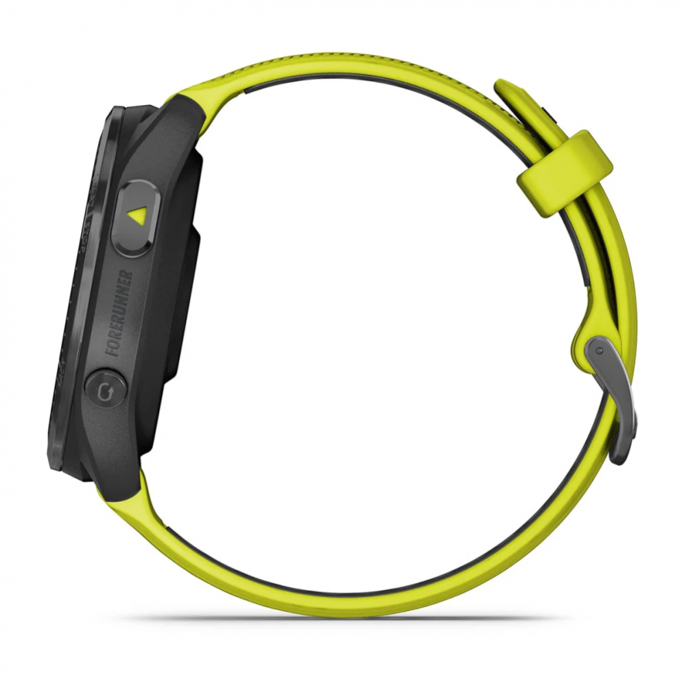 Умные часы Garmin Forerunner 965 с жёлтым ремешком