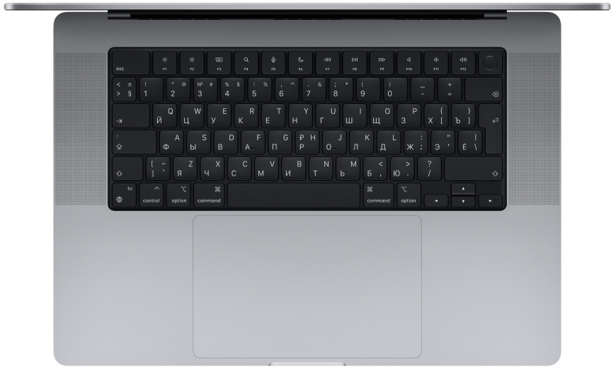 Apple MacBook Pro 16 MK183 Space Gray (M1 Pro 10-Core, GPU 16-Core, 16GB, 512GB) (серый космос)