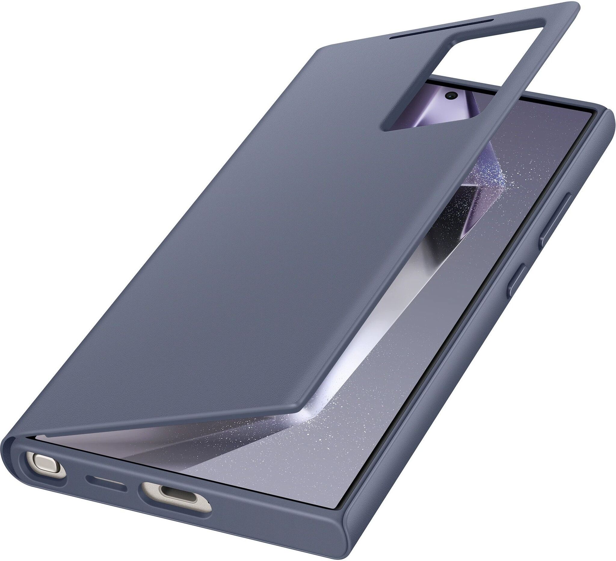 Чехол-книжка Samsung Smart View Wallet Case S24 Ultra Violet (Фиолетовый)